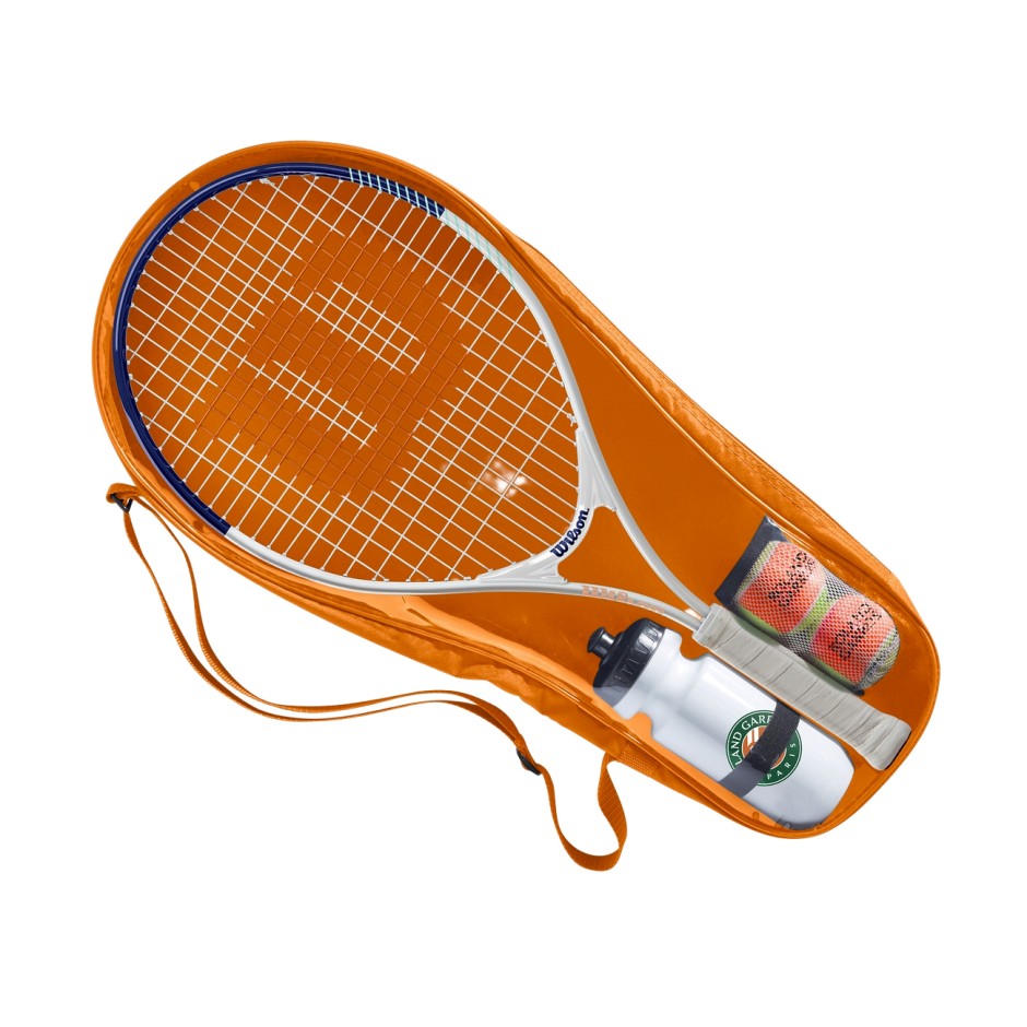 Kids' Tennis Racket Silver - Wilson Roland Garros Elite 23