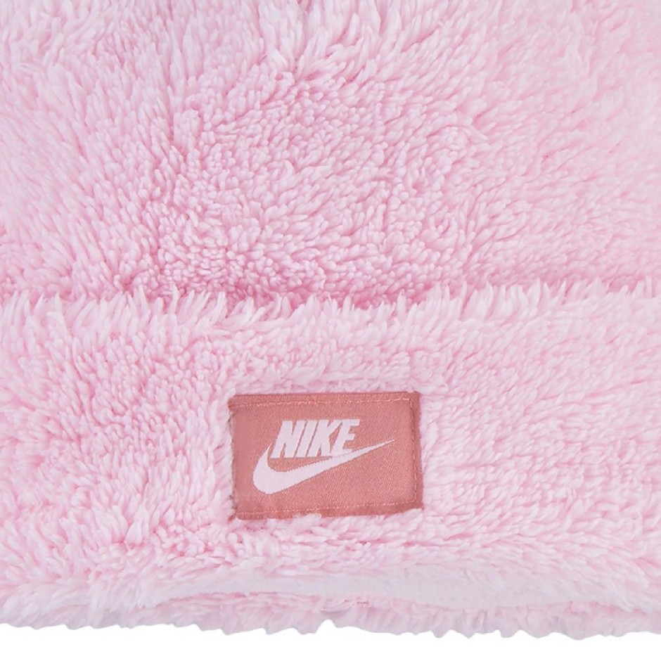 NIKE COZY PEAK BEANIE & GLOVES 8A3070-A9Y Pink