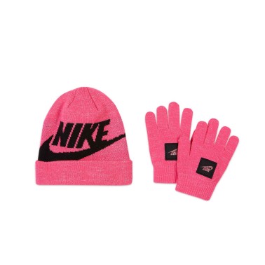 NIKE NAN CROPPED FUTURA BEANIE SET 9A2950-A96 Φούξια