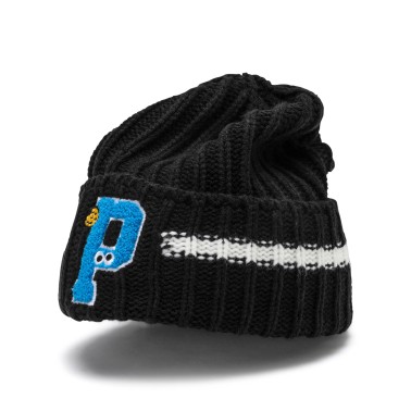 PUMA x SESAME STREET KIDS BEANIE 022338-01 Black