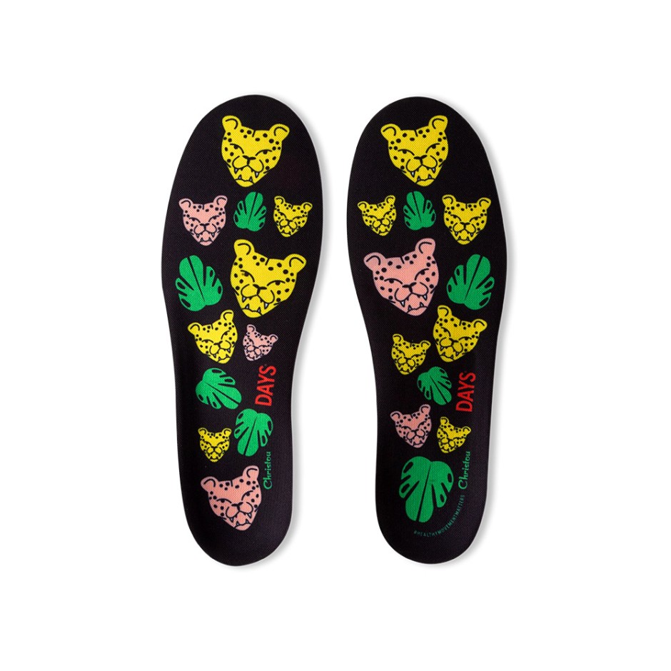 DAYS KIDS COMFY CHEETAHS CH-033-037-BLA Black