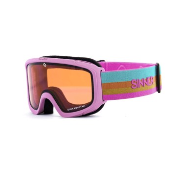 SINNER DUCK MOUNTAIN KIDS SKI GOOGLE SIGO-169-70C Pink