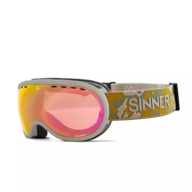SINNER VORLAGE S SENIOR SKI GOGGLE SIGO-179-20A Yellow