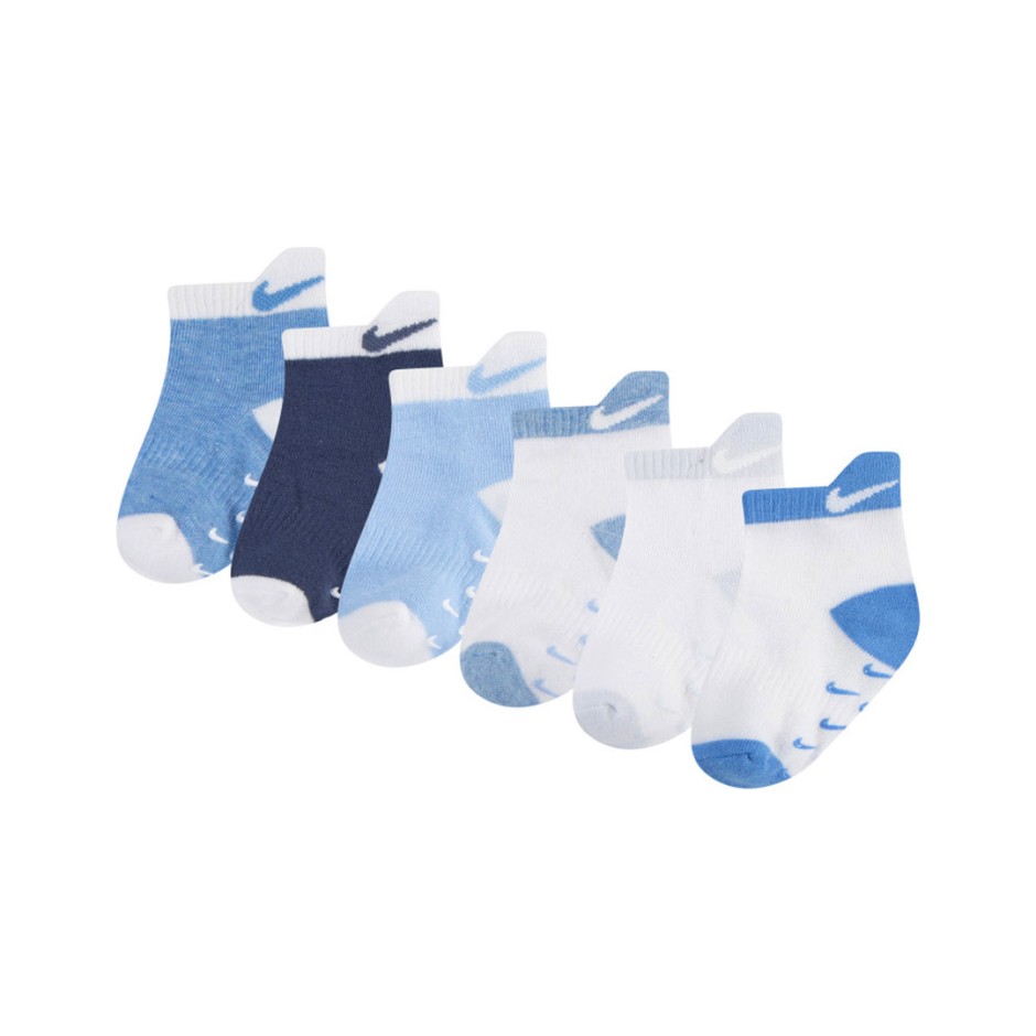 Βρεφικές Κάλτσες Πολύχρωμες - Nike Pull Tab 6PK