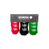 BEE UNUSUAL BABY LEAF 3PK SOCKS AS-19420-MUL Πολύχρωμο Εικόνα 