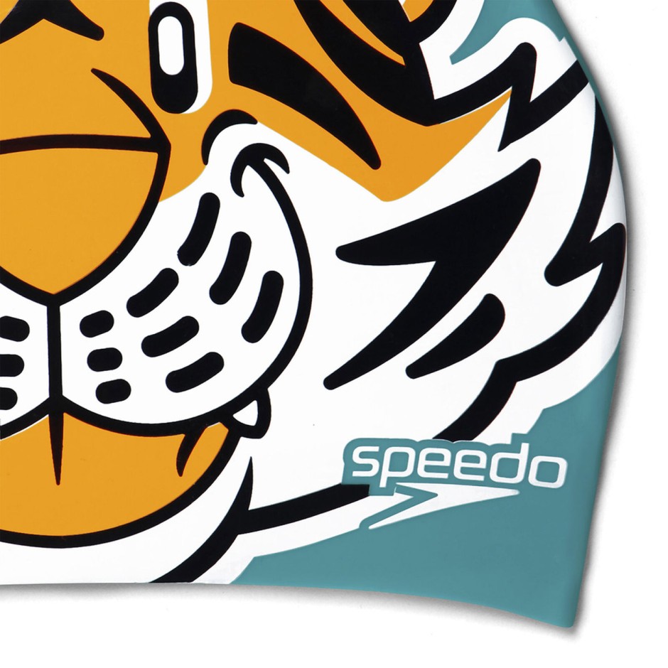 Baby Swim Cap Orange - Speedo Printed Character