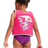 SPEEDO LEARN TO SWIM CHARACTER PRINTED FLOAT VEST 12252-14687B Fuchsia Image 0