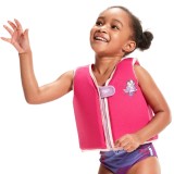SPEEDO LEARN TO SWIM CHARACTER PRINTED FLOAT VEST 12252-14687B Fuchsia Image 