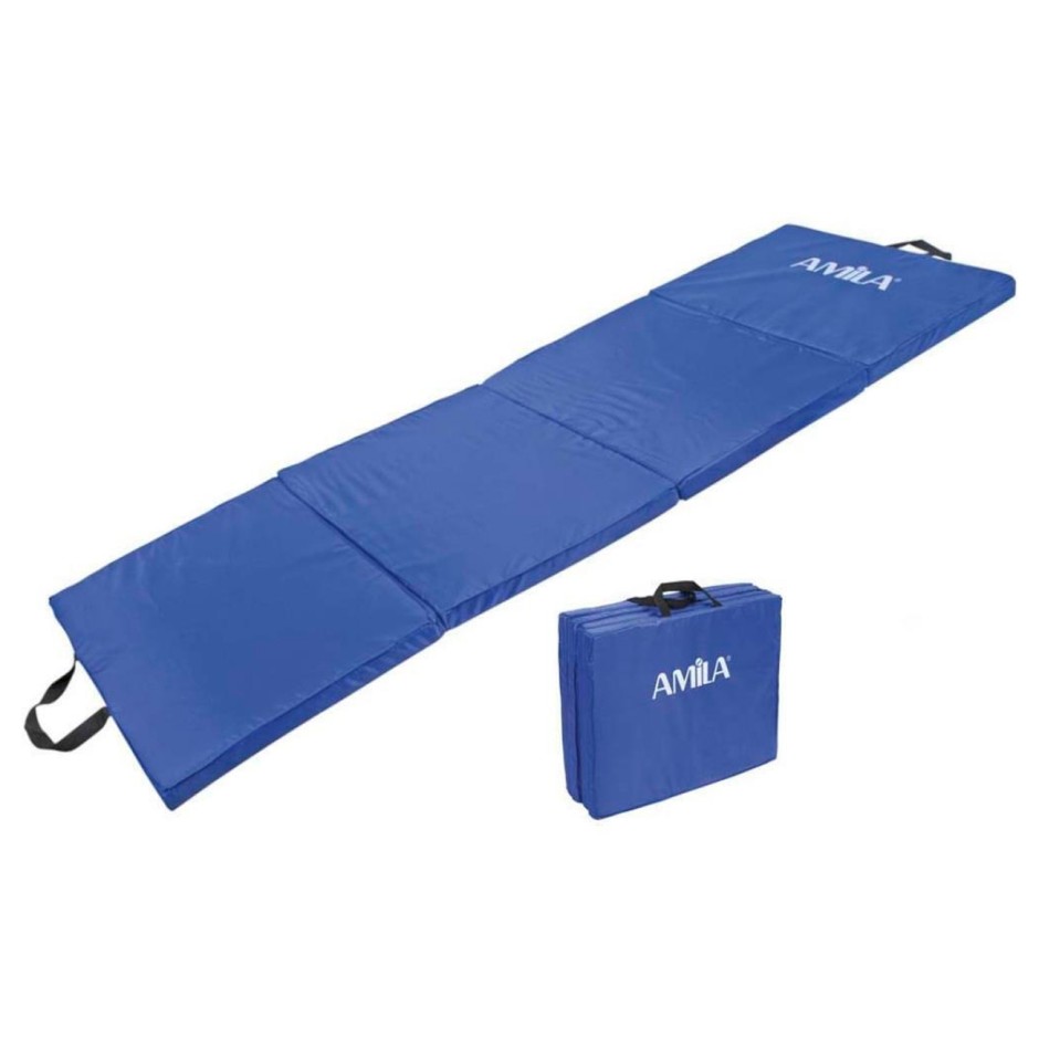 Folding Fitness Mat Blue - Amila 