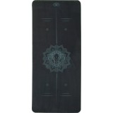 Yoga-Pilates Mat Black - Amila Mantala TPE & Suede Image 