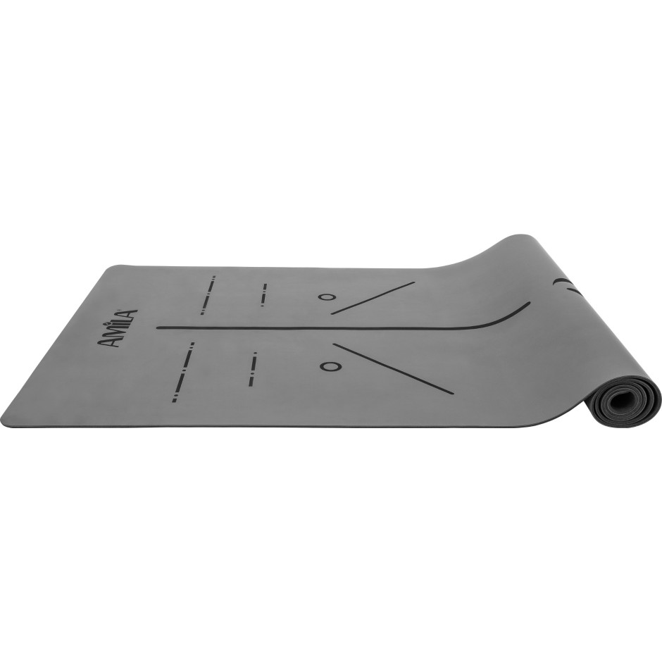 AMILA YOGA PU 4MM 183*65CM 96760 Grey