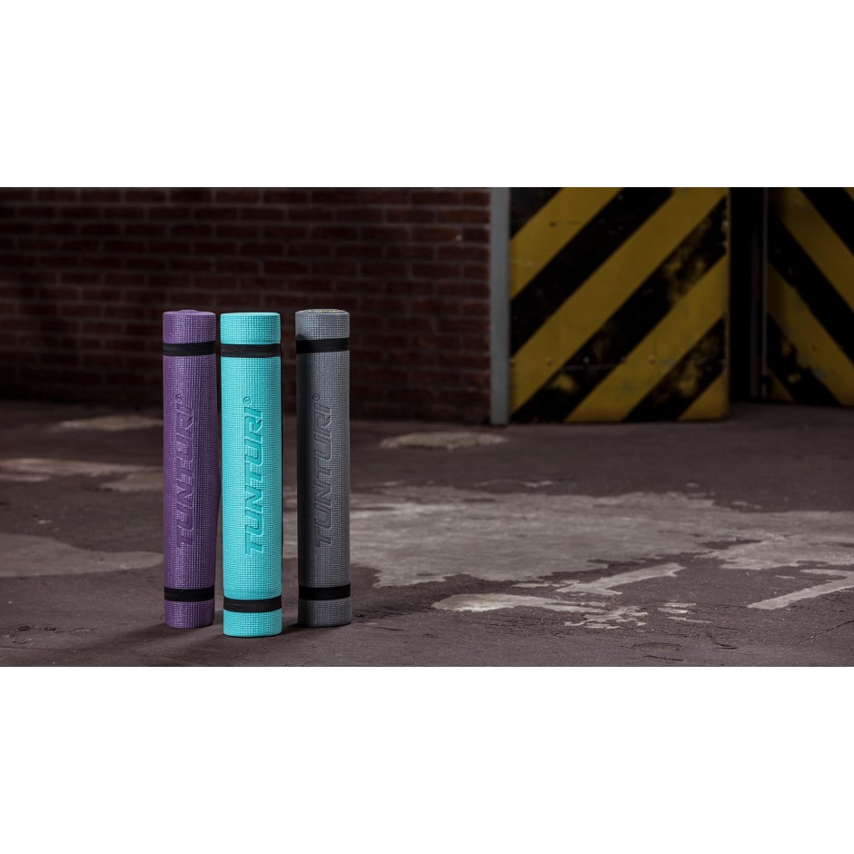 TUNTURI PVC YOGAMAT 4MM PURPLE 14TUSYO036 Ο-C