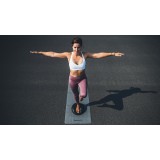 TUNTURI TPE YOGAMAT 3MM ANTHRACITE, YELLOW CORD 14TUSYO031 Ο-C Εικόνα 28