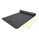 TUNTURI TPE YOGAMAT 3MM ANTHRACITE, YELLOW CORD 14TUSYO031 Ο-C Εικόνα 