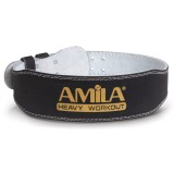 AMILA ΖΩΝΗ ΑΡΣΗΣ ΒΑΡΩΝ SPLIT LEATHER (S) 83336-O-C Ο-C Εικόνα 