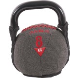 AMILA KETTEBELL SOFT WITH KEVLAR 8KG 90614 Μαύρο Εικόνα 