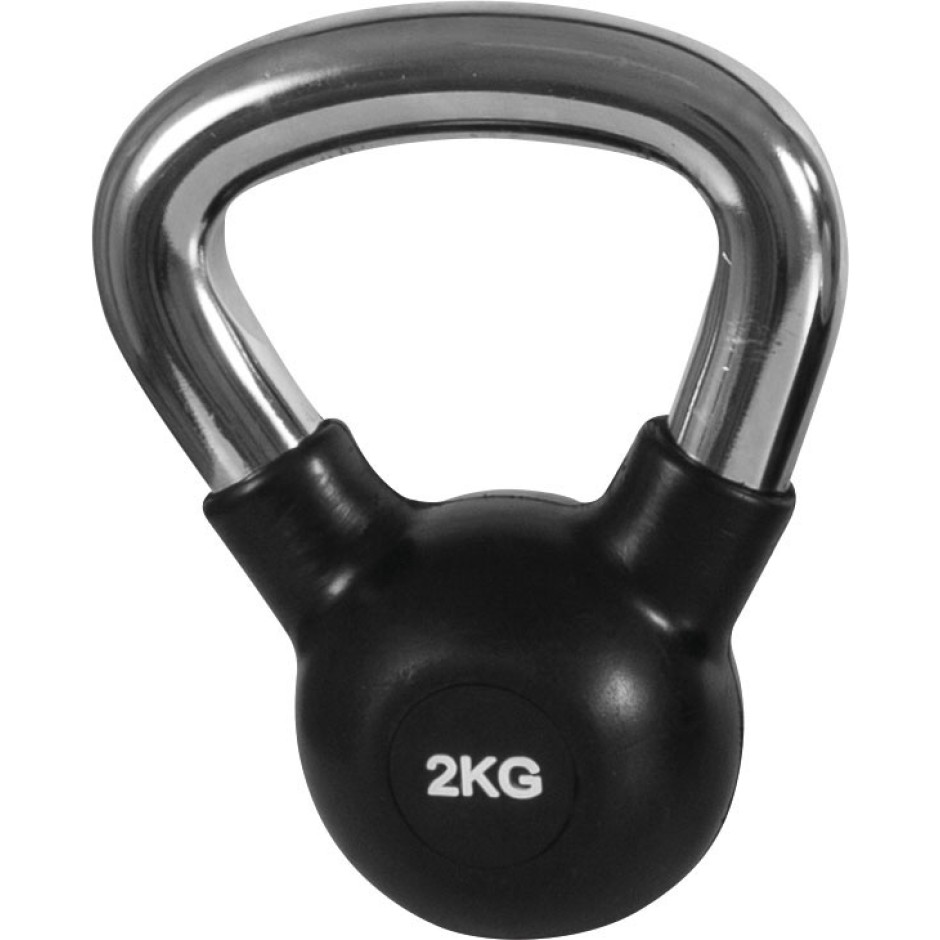 AMILA KETTLEBELL ΕΠΕΝΔΥΣΗ ΛΑΣΤΙΧΟΥ ΛΑΒΗ ΧΡΩΜΙΟΥ 2KG 90452 Ο-C