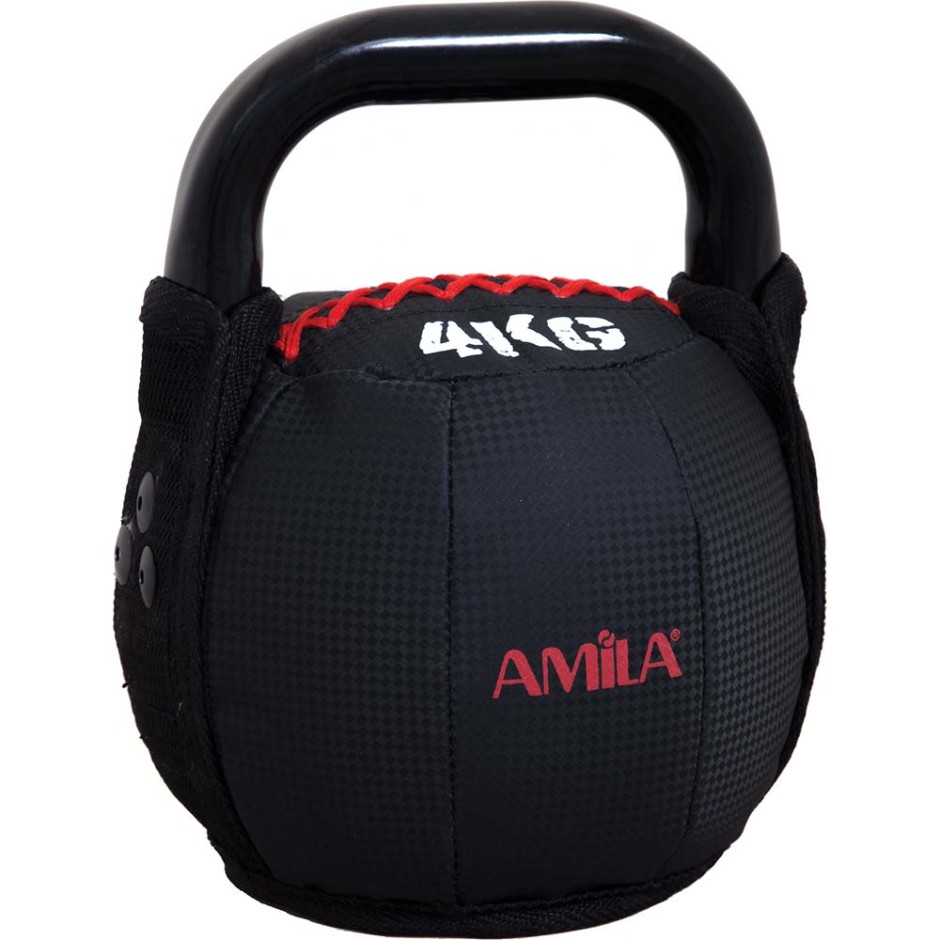 AMILA ΒΑΡΑΚΙ (KETTLEBELL) PVC 8kgr 84776 Ο-C