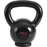 Kettlebell - Amila Cast Iron Rubber Base 10Kg Εικόνα 