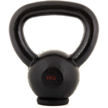 Kettlebell - Amila Cast Iron Rubber Base 4Kg
