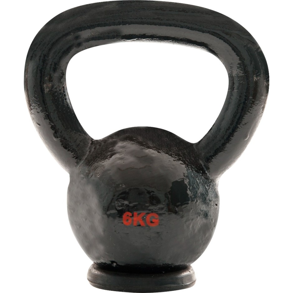 Kettlebell - Amila Cast Iron Rubber Base 6Kg