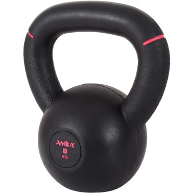 Kettlebell Black - Amila Original Rubber 8Kg