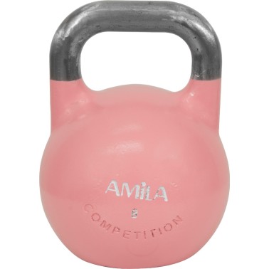 Kettlebell Ροζ - Amila Competition 8Kg