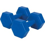 Dumbbells Blue - Amila Plastic Series 2kg (2 Pieces) Image 