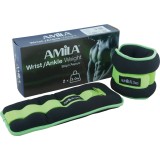 Ankle & Wrist Weights - Amila Neoprene 2 x 3kg Image 