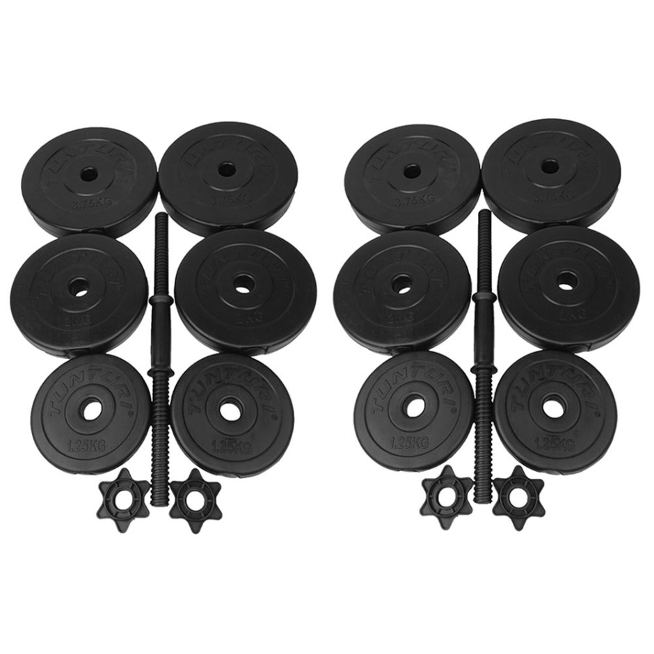 TUNTURI VINYL DUMBBELLSET 15KG 14TUSCL354 One Color