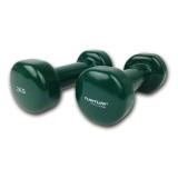 TUNTURI VINYL DUMBBELLS 2.0KG, GREEN, PAIR 14TUSFU110 One Color Image 1
