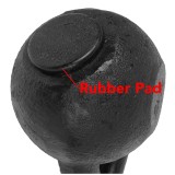 TUNTURI KETTLEBELL BLACK 4KG 14TUSCL330 One Color Image 0