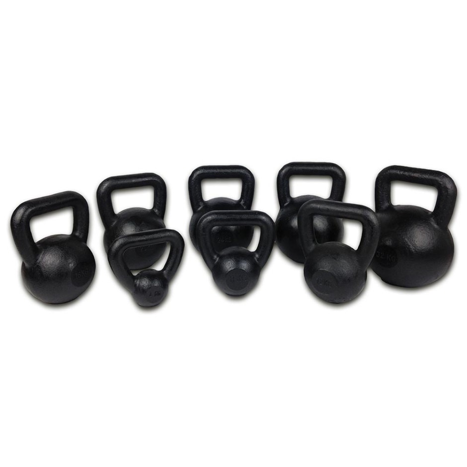 TUNTURI KETTLEBELL BLACK 4KG 14TUSCL330 One Color