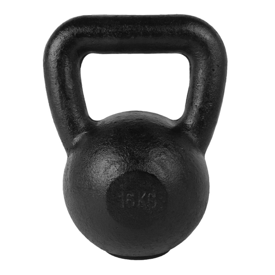 TUNTURI KETTLEBELL BLACK 16KG 14TUSCL333 One Color