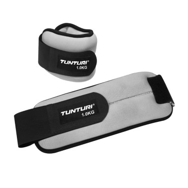 TUNTURI WRIST/ANKLE WEIGHTS 1.0KG, PAIR 14TUSCL240 Ο-C