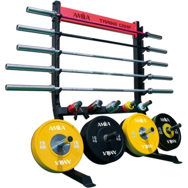 AMILA HEAVY DUTY BARBELL AND DISCK RACK (RK1250) 91351 One Color