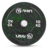 AMILA BUMPER PLATE SLIM DISC SPLASH 10KG 84837-O-C One Color Image 