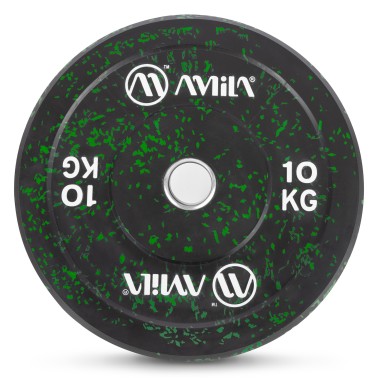 AMILA BUMPER PLATE SLIM DISC SPLASH 10KG 84837-O-C One Color