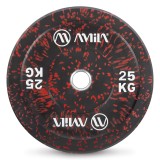 Δίσκος Μπάρας - Amila Splash Bumper Plate Slim 25kg Εικόνα 