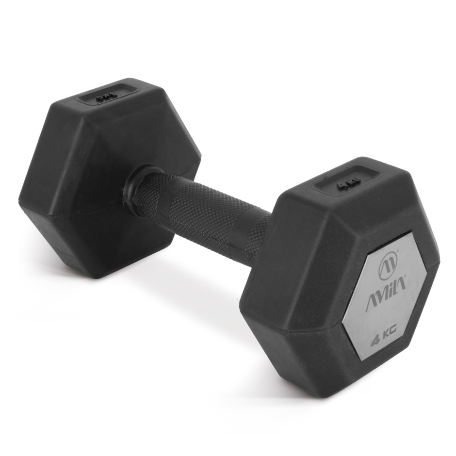 AMILA ΑΛΤΗΡΑΣ 4.0KG ΕΞΑΓΩΝΟΣ ΛΑΣΤΙΧΟ ΛΑΒΗ ΜΕΤΑΛΙΚΟ LOGO 84814-O-C Ο-C