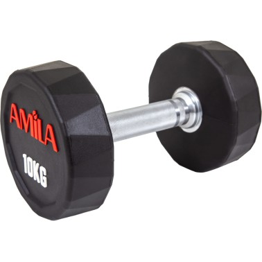 Dumbbell - Amila Polygon PU Series 10Kg