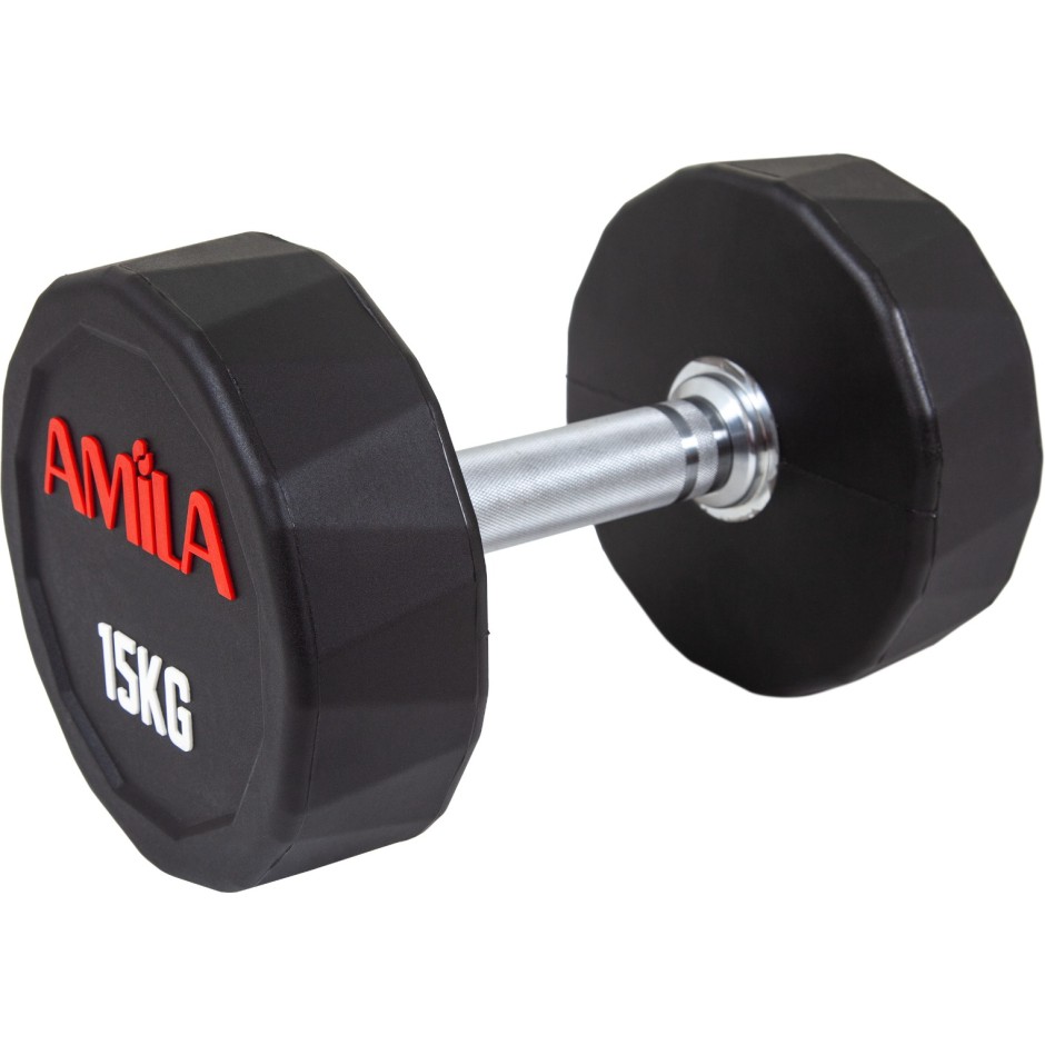 Dumbbell - Amila Polygon PU Series 15Kg