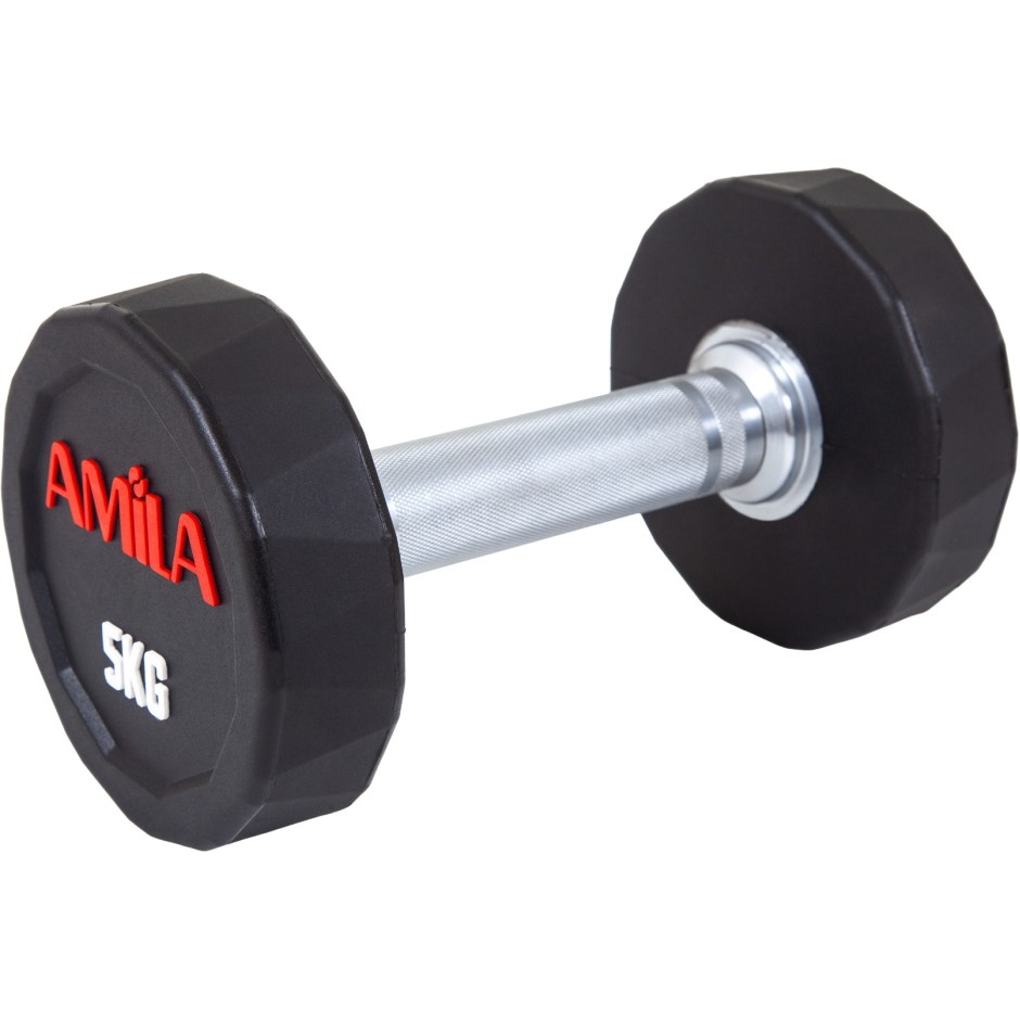 Dumbbell - Amila Polygon PU Series 5Kg
