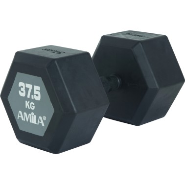 Βαράκι Μαύρο - Amila Original Rubber H 37,5kg