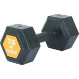 Βαράκι Μαύρο - Amila Original Rubber H 7,5kg Εικόνα 