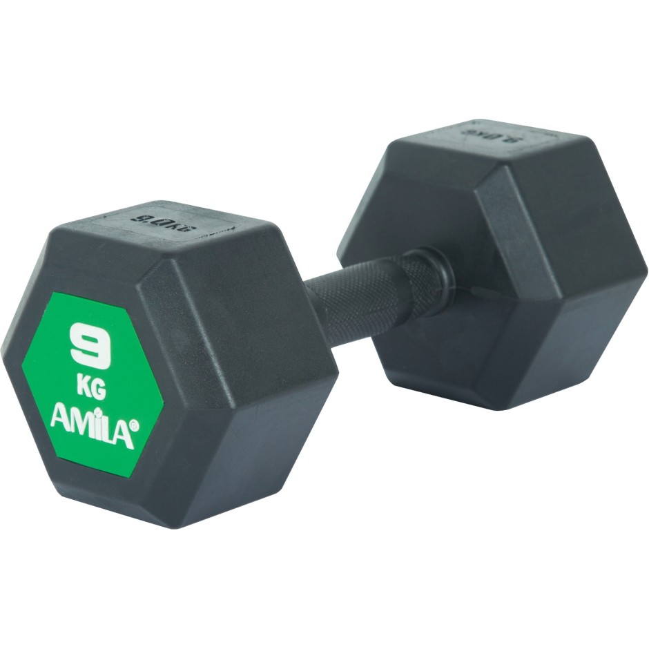 Βαράκι Μαύρο - Amila Original Rubber H 9kg