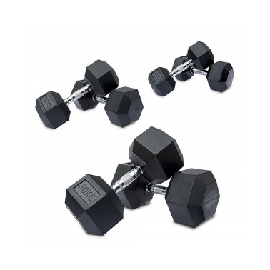 Βαράκι Μαύρο - Amila Rubber Cover A 30kg