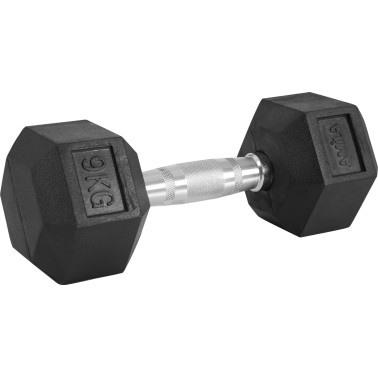 Dumbbell Black - Amila Rubber Cover A 9kg