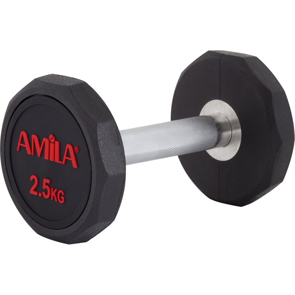 Dumbbell Black - Amila TPU Series 2.5Kg 