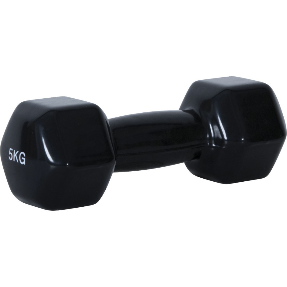 Dumbbell Black - Amila Vinyl 5kg
